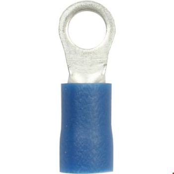 JUHTMEOTSIK SILMUSKLEMM 4.3MM SININE 10TK M+