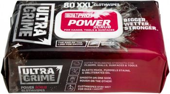ULTRAGRIME PRO POWER SCRUB ABRASIIVSED PUHASTUSLAPID 80TK/PAKK