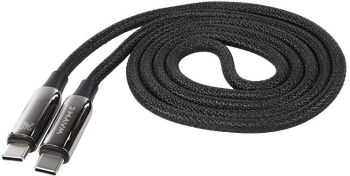 LAADIMISJUHE PÕIMITUD USB-C-USB-C MAX 240W 100CM WAYME
