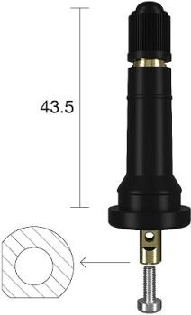 SKA957 SCHRADER HSS TPMS ANDURI KUMMIVENTIIL 5033 (SK2) WONDER 1257AM