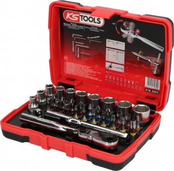 33-OS. TRELLIOTSIKUTE + PADRUNITE KOMPL. LIIGENDPEAGA TIRRVÕTI KS TOOLS