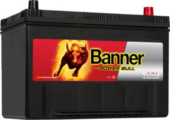 BANNER AKU POWER BULL 95AH 303X173X203/225 -/+ 740A MAGIC EYE (CARRIER)