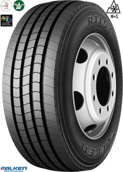 225/75R17.5 129/127M RI151 (ESI) FALKEN 3PMSF