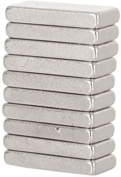 MAGNETID KANDILISED 10X4X1.5MM 10TK/KOMPL. (MATERJAL NEODYMIUM) GEKO