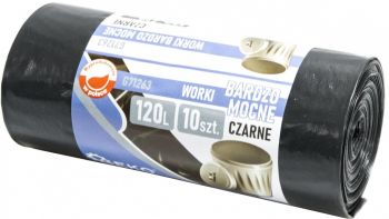 PRÜGIKOTID (PRÜGIKOTT) 120L/10TK 700X1050MM. 35MIC MUST GEKO