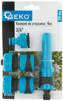 VEEVOOLIKU ÜHENDUSTE KOMPLEKT 3/4" GEKO