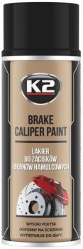 K2 BRAKE CALIPER PAINT +260°C KUUMAKINDEL VÄRV MUST 400ML/AE