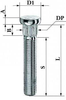 TIKKPOLT TP12X1.25/30/14.3 (P44/40/30. D14.30) M11225RE402