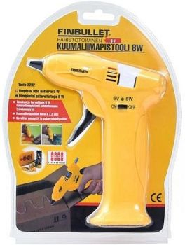 LIIMIPÜSTOL 8W 7.2MM PATAREITOITEL 4XAA