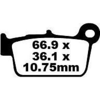 BRAKE PAD SINT MXS RACE