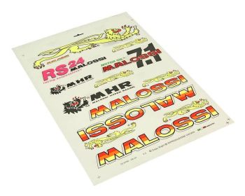 sticker set Malossi DIN-A3
