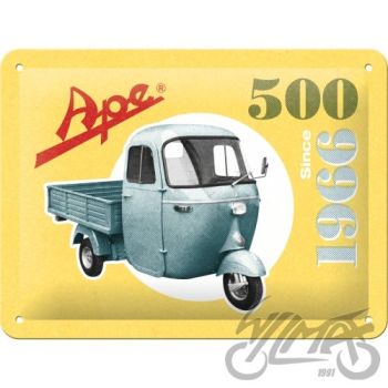 Märk (plekist) 15x20 ape 500