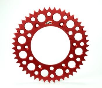 Renthal Bakdrev CR 84-07 CRF 02- 49t GR Röd
