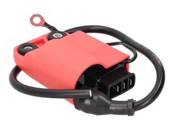 CDI unit with ignition coil for Gilera, Piaggio w/o catalytic converter