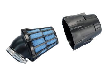 air filter Polini D.37 air box 37mm 30° black
