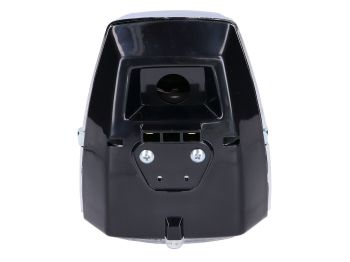 headlight square chromed for moped