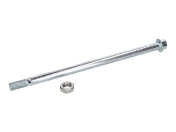 rear axle / swingarm axle 12mm for Derbi Senda 00-, Aprilia RX, SX, Gilera RCR