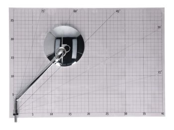 mirror left side M8 thread chrome E-marked for Beeline Memory / universal