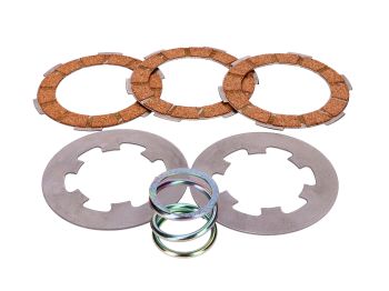 clutch disc set CIF for Vespa Primavera 50-100, Vespa ET3, PK, PK-XL 50, 125, APE 50
