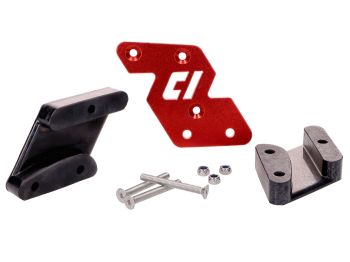 chain guide Doppler red for Aprilia RX, SX, Derbi Senda, Gilera RCR, SMT