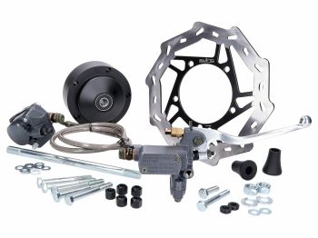 disc brake set and fork swiing EBR hydraulic for Puch