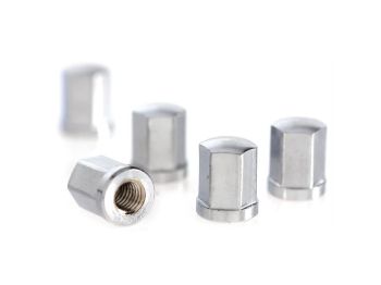 Nut M8x1,25 mm hexagonal, for SIP rim (tubeless) for Vespa (5)