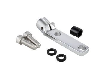 Mirror Holder SIP Series Pordoi for mounting at handlebar lower part right or left for Vespa all Classic models