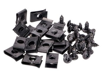 speed nut set incl. screws M4x10 - 20 pieces