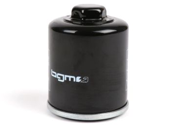 Oil filter -BGM Quick Mount- Piaggio 125-200cc Leader, 250-300cc Quasar/HPE - with hexagon head (WS=21) - suitable for e.g. Vespa GTS125-300, HPE, iGet, GT, GTV, GTL, Sprint/Primavera 125, Runner VX125, VXR180, Aprilia Sport City