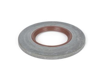 Oil seal 31x62,1x5,8/3,5mm -BGM PRO FKM/Viton® (E10/etahnol resistant) metal, brown (extra flat oil seal for crankshaft drive side Vespa PX (from 1984), T5 125cc, Cosa)
