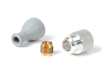 Coupling nut set for speedo cable -BGM PRO- Vespa GT125 (VNL2T), GTR125 (VNL2T), TS125 (VNL3T), Sprint150 (VLB1T), Sprint Veloce, Rally180 (VSD1T), Rally200 (VSE1T)