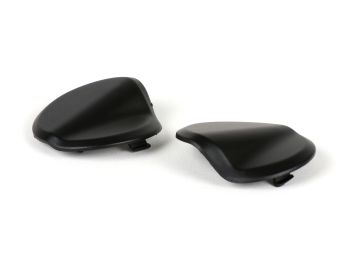 Pair of covers for mirror hole -BGM PRO- Vespa GTS 125-300 (ZAPMA3100, ZAPMA3200, ZAPMA3300) GTS HPE, Supertech (ZAPMA3600) - matt black (099/c)