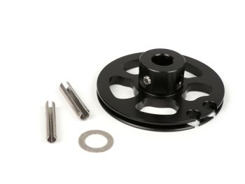 Gear change pulley -BGM Pro made by JPP - Lambretta LI (series 3, 1966-), LIS (1966-), SX, DL, GP - anodised black