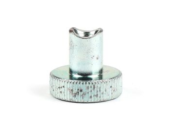 Knurled nut brake cable -BGM ORIGINAL M5 x 0.8mm- (used in Vespa PX (1984-1998), T5 125cc, PK - front brake drum)
