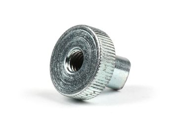 Knurled nut for brake cable -BGM ORIGINAL M6 x 1.0mm- front brake cable Vespa PK, rear brake cable Vespa T5 125cc, conversion Vespa PX
