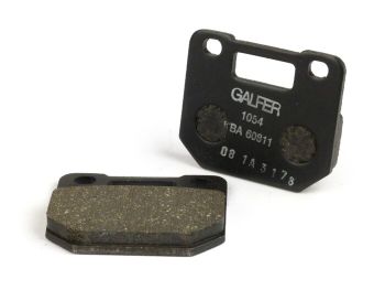 Brake pads -BGM ORIGINAL STANDARD 52.6x44.1x7.5mm - Stage6 R/T 4-piston radial brake caliper - pad material: organic