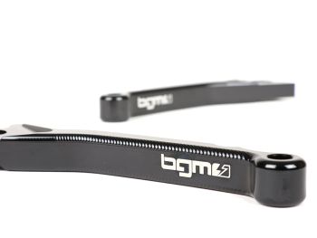 Pair of brake levers -BGM PRO Sport, short (130mm)- Vespa GT, GTL, GTS 125-300 - black