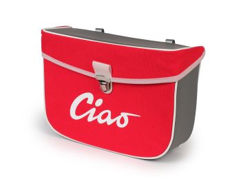Saddlebag -MOTO NOSTRA- Ciao Red Grey