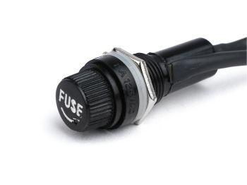 glass fuse holder screwed for LML Star, Star Deluxe 125-200cc 2-, 4-stroke