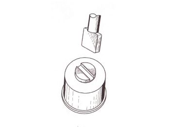 oil filter wrench / spanner Buzzetti for Piaggio, Peugeot engines 125-300cc