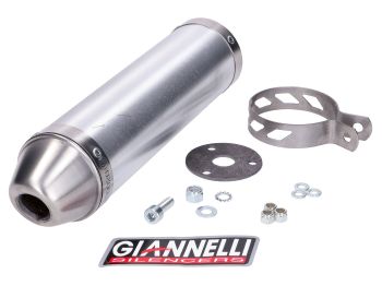 muffler Giannelli aluminum for Aprilia RS4 50 11-15, GPR 50 10-15