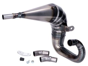 exhaust Giannelli Enduro for Yamaha DT 50 R 2004, MBK X Limit 50 2004, Malaguti XMT, XMS