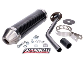 muffler Giannelli carbon for Rieju MRX, SMX, RRX 50 02-03
