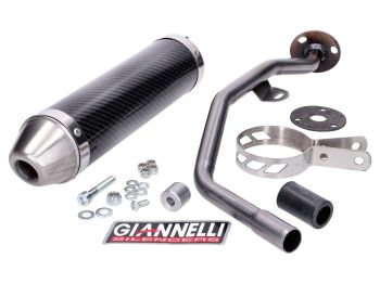 muffler Giannelli carbon for Peugeot XPS TL 50 06-07