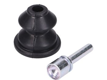 brake pump bolt w/ rubber dust boot for Aprilia RX, SX, Derbi Senda, Rieju MRT