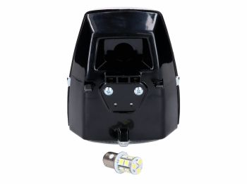 headlight square black LED for Puch Maxi moped