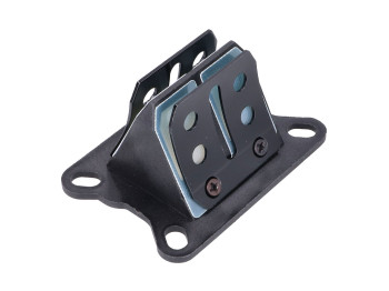 reed valve assy Racing for AM6, Derbi, Generic, KSR-Moto, Keeway, Simson w/ reed block