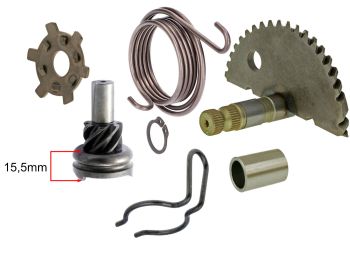 kickstart repair kit 15.5mm for Peugeot 50cc vertical
