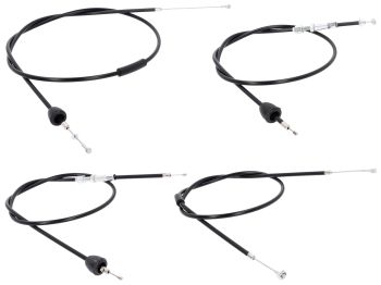 bowden cable set black for Simson Schwalbe KR51/2