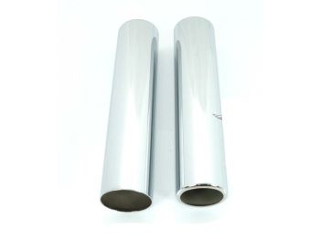 Protective sleeve MOGA chrome 204mm 46/44/37mm for Kreidler Florett RS K54/53, RSH, TM, GT Mokick KKR